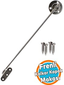 Resim NZB Frenli Kalkar Kapak Makası Dolap Çekmece Metal 25 Cm Sessiz Açma Kapama Amortisör Piston Bar 25 cm 