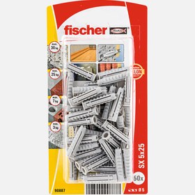 Resim Fischer SX 5x25 Genleşebilir Dübel 