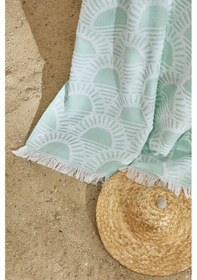 Resim Karaca Home Sunny Plaj Havlusu Koyu Yeşil 200.22.11.0326 