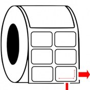Resim 30X15 Barkod Etiketi Eko Termal 1 Adet2000 Sarım 30x15 Yan 
