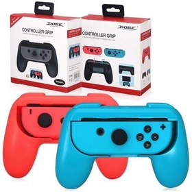 Resim Samdoo Joycon Kolu Switch Oled İçin Tutucu Tns-851 - Kırmızı Mavi, Taşınabilir Oyun El Tutucu 