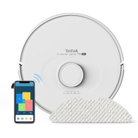 Resim Tefal RG8577 75 S Max Explorer Series Beyaz Robot Süpürge 