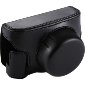 Resim Ykd Store Panasonic Lumix Gf7 / Gf8 / Gf9 Için Kayışlı Pu Kamera Çantası Siyah (Yurt Dışından) 