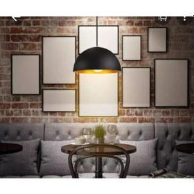 Resim Riolight Retro Tekli Metal Sarkıt Çap: 40Cm (538289717) 