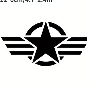 Resim Arabalar, Motosikletler ve Diğer Araçlar için Mizah Vinil Çıkartmaları, for BMW, VW, for Audi, GTI ve Skoda için Uygun, ABD Ordusu Temaları İçeren. 