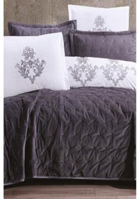 Resim Çeyiz Diyarı La Donna 10 Parça Çeyiz Seti Antrasit Antrasit 