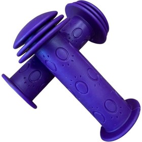 Resim SARİSSA BİSİKLET -Kız Çocuk Bisikleti Elcik PVC Mor Renk Bisiklet Elciği Kız Bisikleti Elcik Tutacağı 