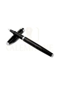 Resim Sheaffer 9470 Sagaris Parlak Siyah Krom Roller Kalem 