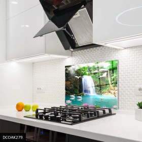 Resim Olinpa Cam Ocak Arkası Koruyucu | Şelale 