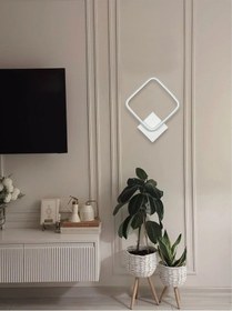 Resim Kira Aplik Modern Tasarım Beyaz Renk Gün Işığı Ledli Banyo - ... Beyaz 