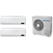 Resim Samsung 1 Dış + 2 İç Ünite (24+24) Duvar Tipi Multi Inverter Klima 