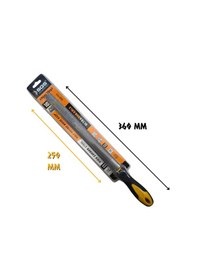 Resim Sgs Saplı Ahşap Törpü Yarım Yuvarlak 10" 250 Mm. 