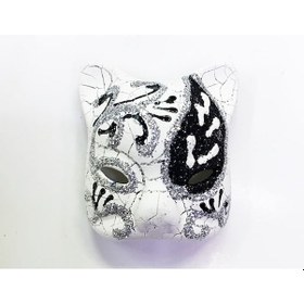 Resim Siyah Renk İşlemeli Seramik Malzemeden İmal Venedik Kedi Model Magnet 