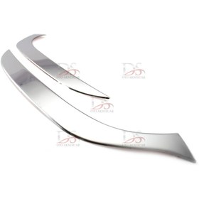 Resim DRY Oto Aksesuar Renault Clio 4 HB /SW 2012 > 2017 Far Kaşı 2 Prç. P. Çelik 