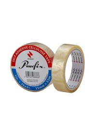 Resim Panfix 25 Mm X 33 Metre Selofon Bant 6'lı Teneke Kutu 1 