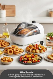 Resim Sinbo SCO-5050 Multi Fryer | Çok Fonksiyonlu Fritöz, Kızartma Fırın Izgara 