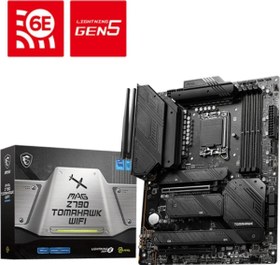 Resim Mag Z790 Tomahawk Wifi Ddr5 İntel Z790 Soket 1700 Ddr5 7200(Oc)Mhz Atx Gaming Oyuncu Anakart MSI