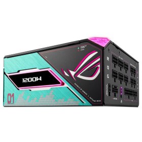 Resim Asus ROG Thor 1200W Platinum III Hatsune Miku Edition OLED ARGB 80+ Platinum PCIe 5.1 Full Modüler ATX 3.1 Güç Kaynağı 