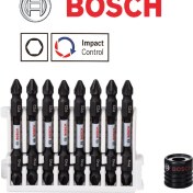 Resim Bosch Impact Control Çift Taraf 8 Lİ Bits Uç (ph2 ve pz2) 