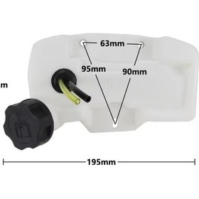 Resim Motorlu Tırpan Cg-mt 260 Benzin Deposu 