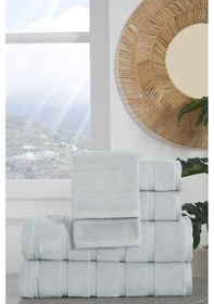 Resim Sadem Organik Stripe Mutfak Ve Kurulama Havlusu 30x50 Cm Yeşil 