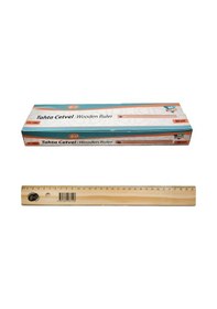 Resim U4 Ahşap Tahta Cetvel 30 Cm U4-1082 Çok Renkli 