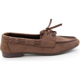 Resim Kahve Kadın Loafer Ayakkabı K01503727572 