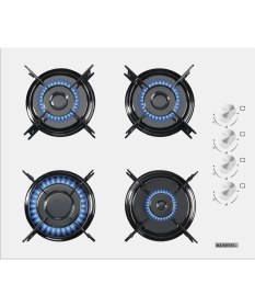 Resim Kumtel Beyaz 2'li Ankastre Cam Set (DA6-835 + KO-40TAHDF) 