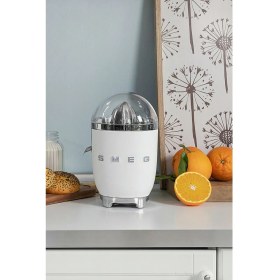 Resim Smeg 50's Style Retro Beyaz Narenciye Sıkacağı CJF11WHEU 