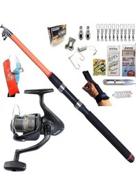 Resim Okuma Revenger Rv-25 210cm 50-150gr Piranha Dolphin Kıyı Spin Olta Takımı Seti 