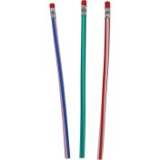 Resim Guangdong Spirit 3 Adet Ajaib Bendy Fleksibel Lembut Pensil Anak-Intl Untuk 