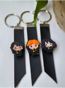 Resim Esey Dizayn Harry Potter Anahtarlık Deri - Motosiklet Anahtarlık 