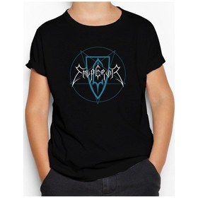 Resim Emperor Satan Siyah Çocuk Tişört Siyah 