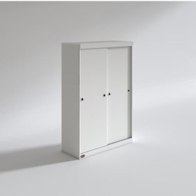 Resim Kenzlife Gardırop Sürgülü Kapaklı Kapılı 120 Papatya Byz Gardolap Dolap 