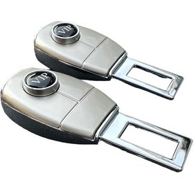 Resim Vıp İkili Araca Özel Metal Emniyet Kemerlik 