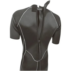 Resim Free-Sub 3mm Typhoon Shorty Siyah Yüzme, Sörf, Scuba, Tüple Dalış Elbisesi - 2XL 