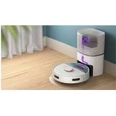 Resim Philips Istasyonlu Robot Süpürge ''Islak Kuru Moplu, Sert Zemin ve Halıya Uygun, Yüksek Emiş Gücü ve Kızılötesi Sensörlü''- Onerous 
