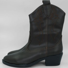 Resim MEDUSA SHOES Nakışlı Kovboy Model Bot 