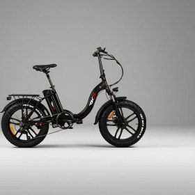 Resim Rks Rsı-X Pro 20 inç Katlanabilir Elektrikli Bisiklet 7 Vites ile Şehir ve Dağ Kullanımı İçin 