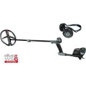 Resim XP Dedektör Xp Ws6 Master Dedektör (Ws6 Kablosuz Kulaklık ve 28CM Fmf Başlık Ile) Siyah 