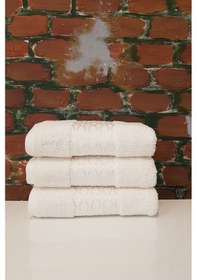 Resim Özdilek Elissa 3'lü Havlu - Krem - Çok Renkli 