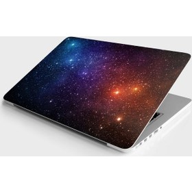 Resim Laptop Sticker Notebook Pc Kaplama Etiketi Galaksi 