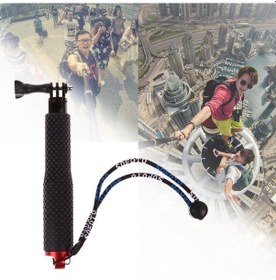 Resim Sjcam Sj6 Sj7 Aksiyon Kamera Uyumlu Suya Dayanıklı Monopod Gp180 Çok Renkli 