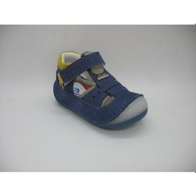 Resim Angelokids Perlina 01102 Doğal Deri Ortopedik Ilk Adım Ayakkabısı 18-21 (429128236) Mavi 