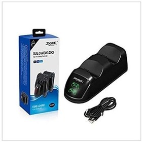 Resim Ps4 Slim Pro Dual Charging Dock Göstergeli Şarj Istasyonu Playstation 4 Göstergeli Pinli Dock Uyumlu 