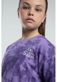 Resim Kappa 362415 Kız Çocuk Tie-dye Şort Bermuda Pijama Takım Lila 