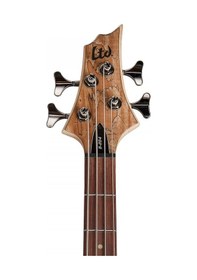 Resim Esp Ltd Lb204smns B-204 4 Telli Bas Gitar Spalted Maple Kapak E 