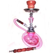 Resim Küçük Boy Nargile Takımı - Pembe 