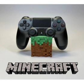 Resim Minecraft Ps4 Oyun Kol Standı Özel Tasarim Playstation 4 