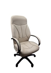 Resim Goldsit Ricco Yönetici Koltuğu 000 P Krem Deri Açık Bej 